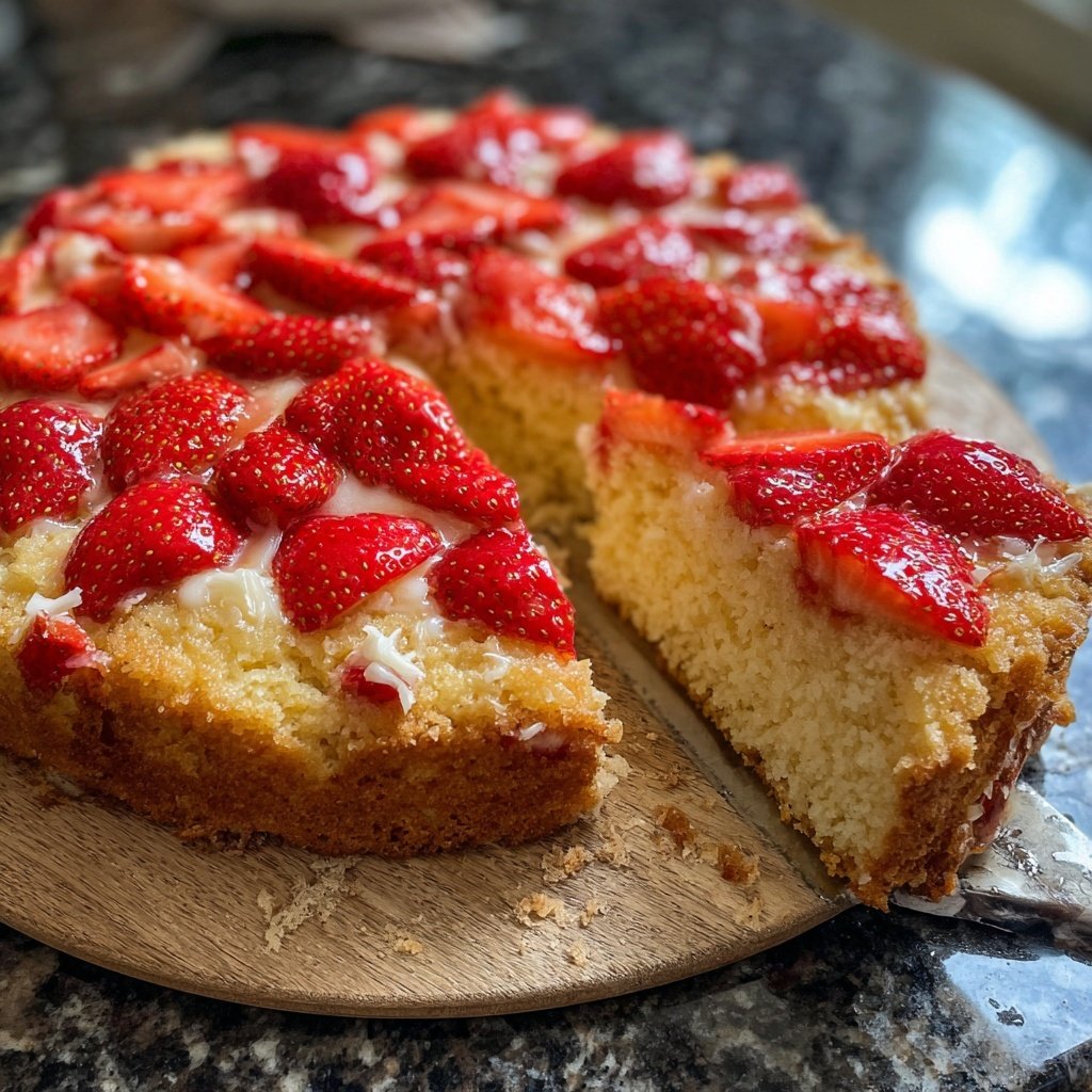 Erdbeer Rührkuchen Locker