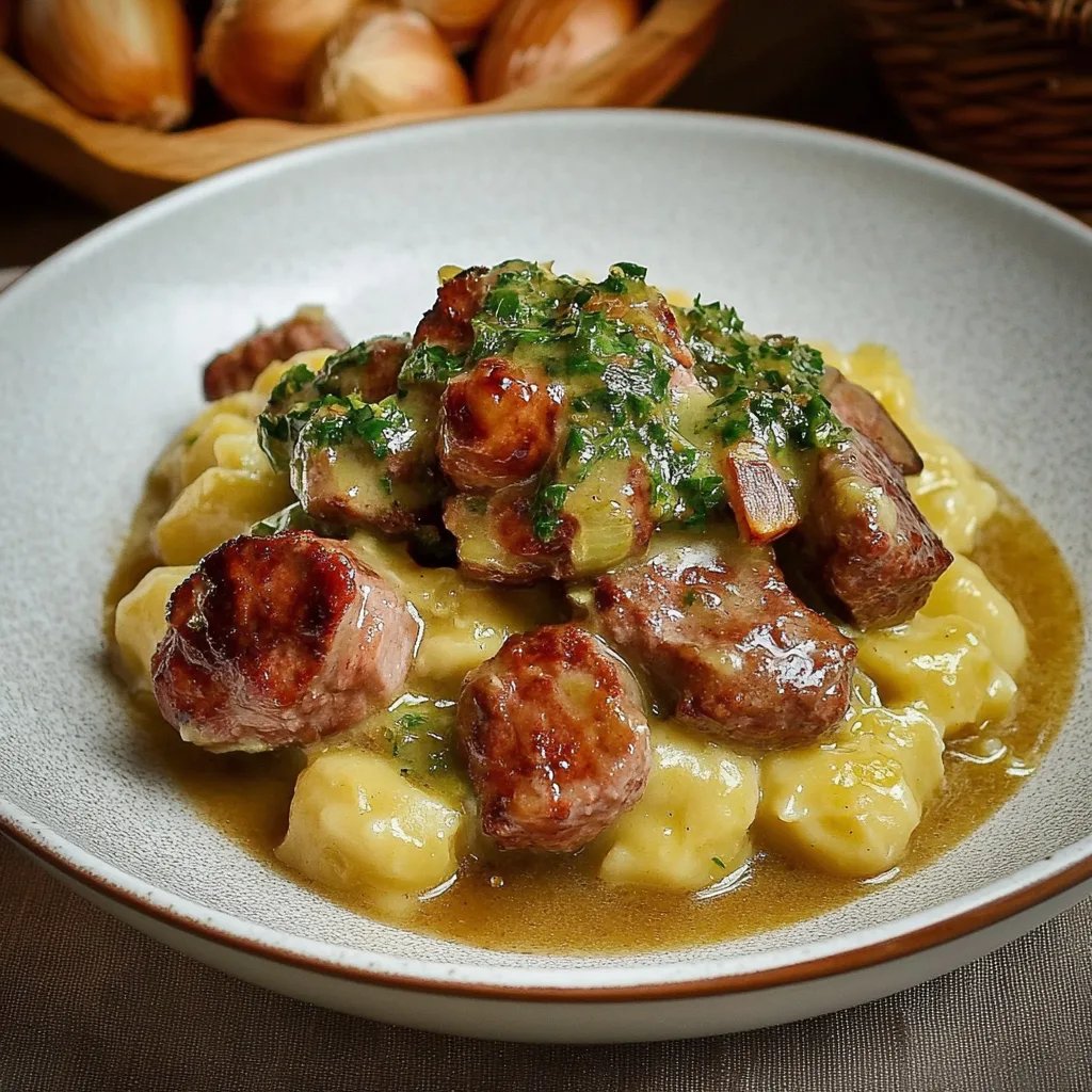 Rosenkohl mit Rinderschinken