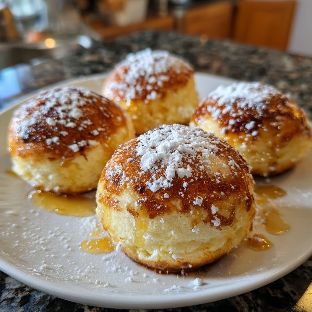 Quarkbällchen ohne Frittieren