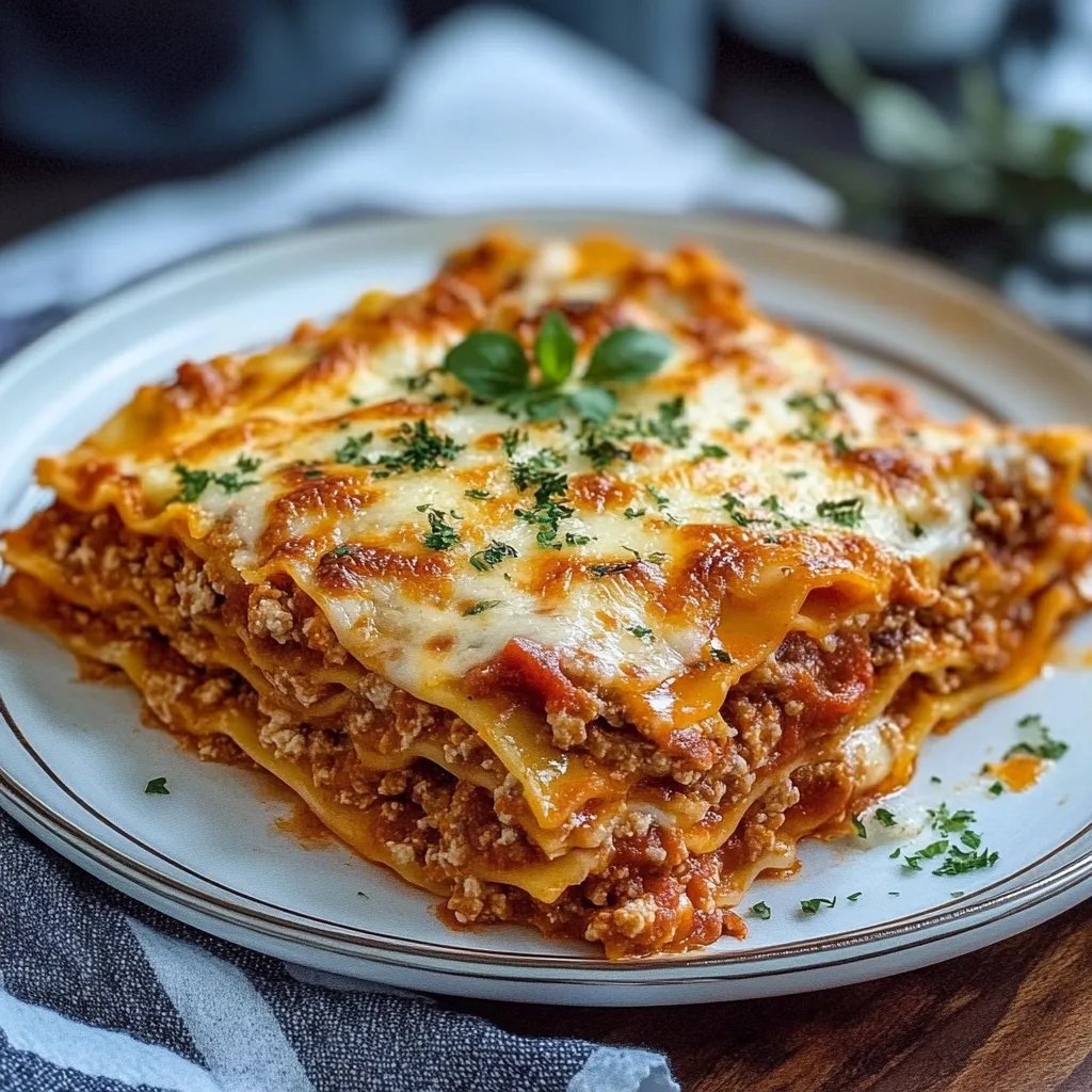 Hausgemachte Lasagne