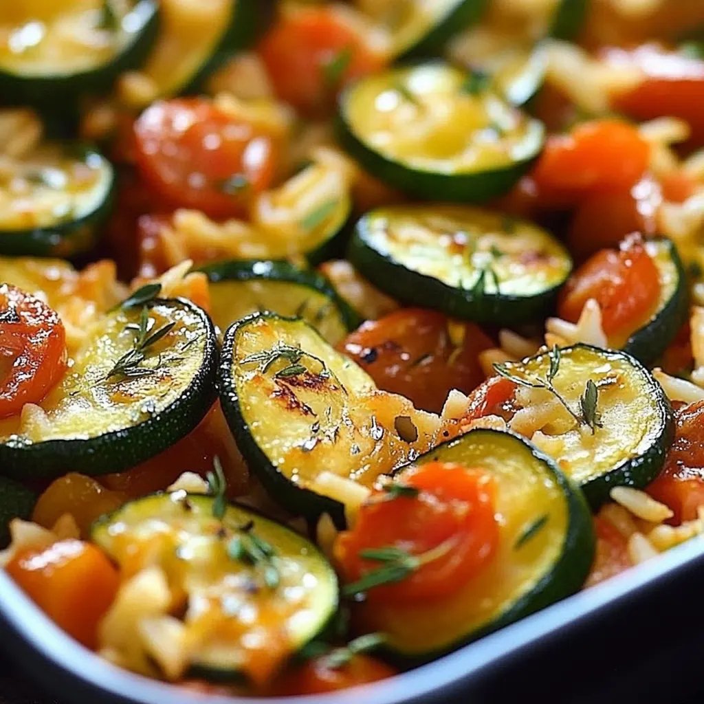 Zucchini-Tomaten-Reis