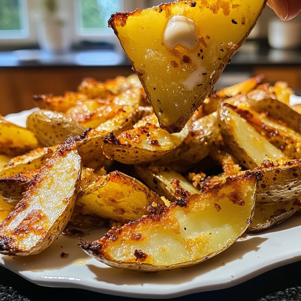 Ofenkartoffeln mit Knoblauch