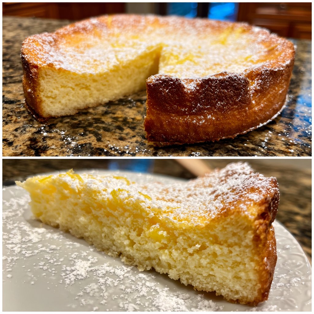 Klassischer Käsekuchen mit Zitronennote