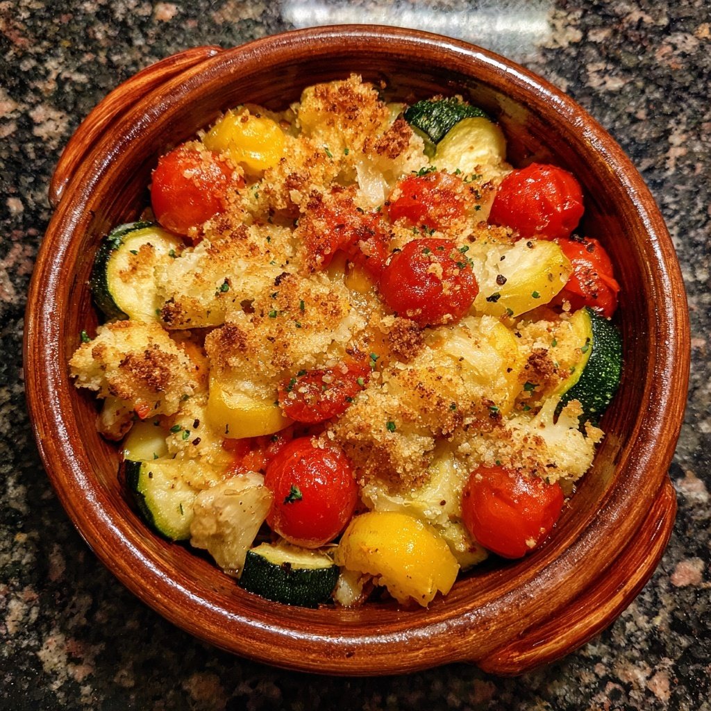 Kalorienarmes Ofengericht Mit Gemüse