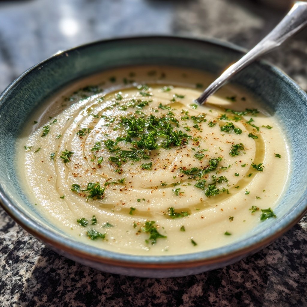 Blumenkohl Suppe Mit Muskat