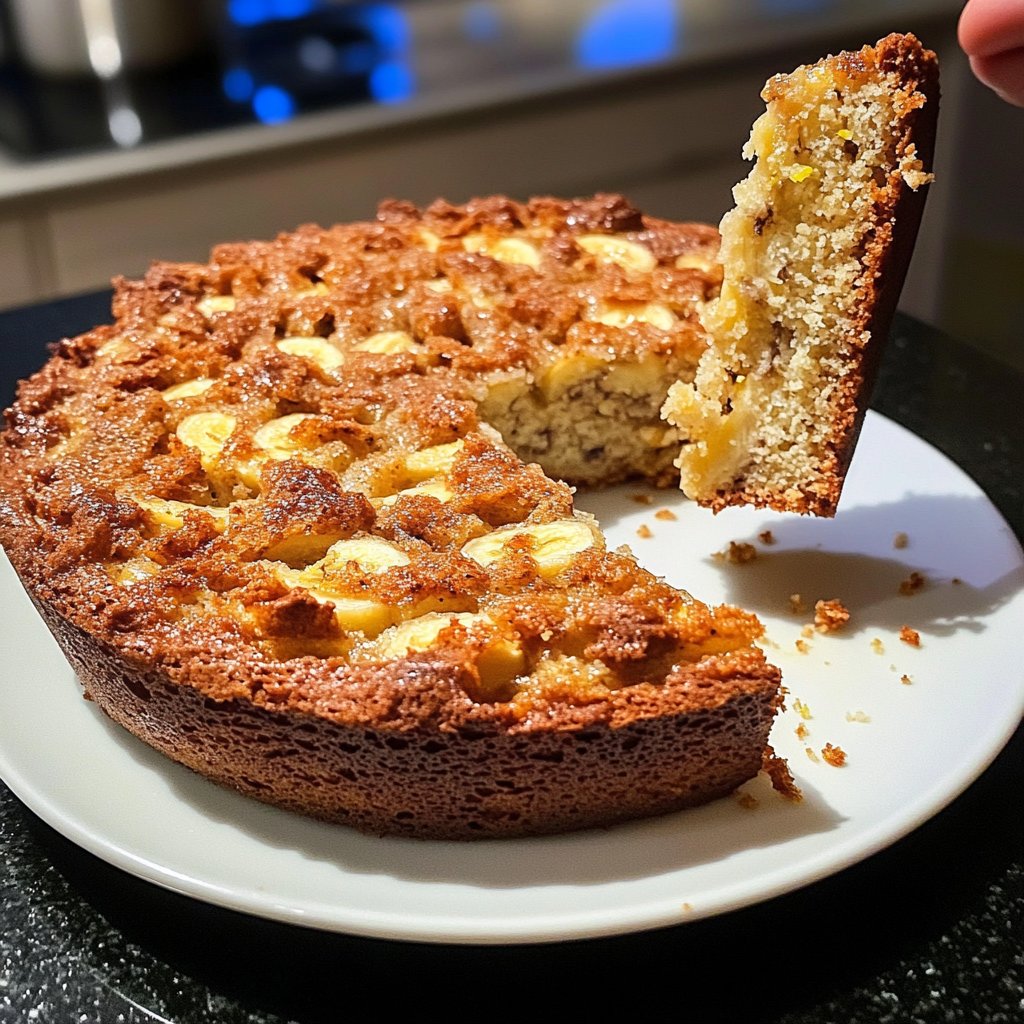 Bananenkuchen mit Zitronennote