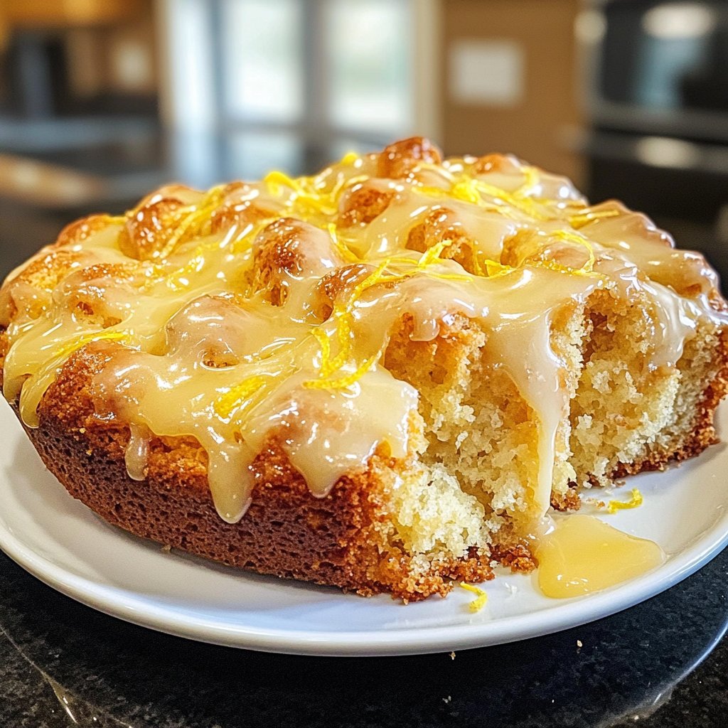 Zitronenkuchen ohne Stress