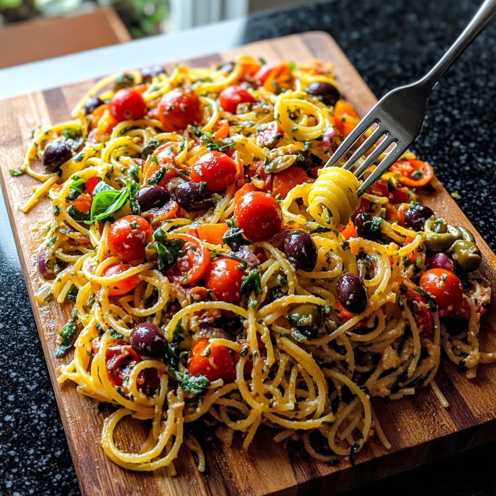 Italienischer Spaghetti-Salat