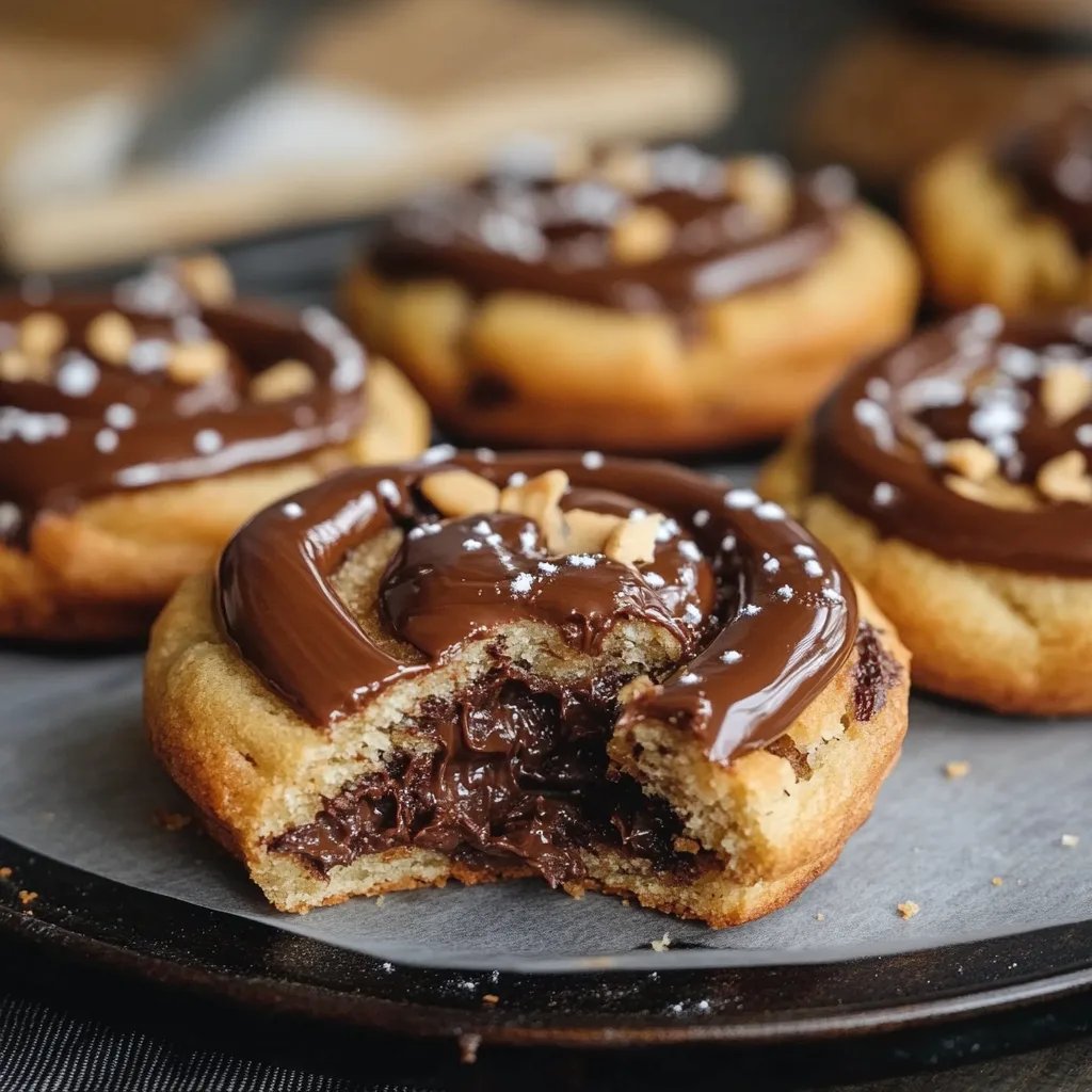 Ultradicke Schokoladenkekse im Bäckereistil