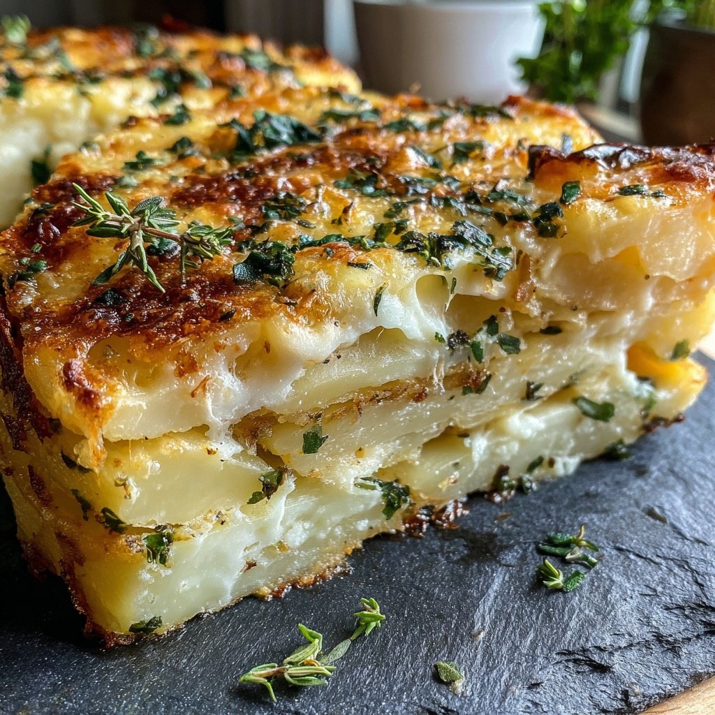 Kartoffelauflauf mit Kräutern