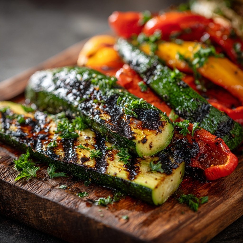Grill Beilagen Mit Ofen Zucchini