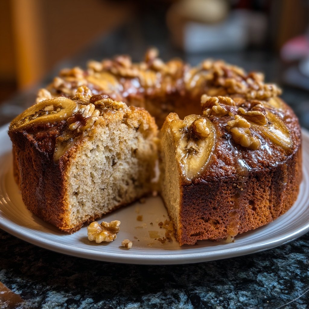 Bananenkuchen als gesunder Snack
