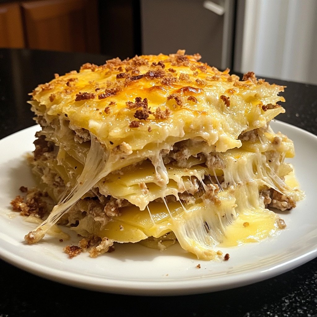 Klassisches Kartoffelgratin