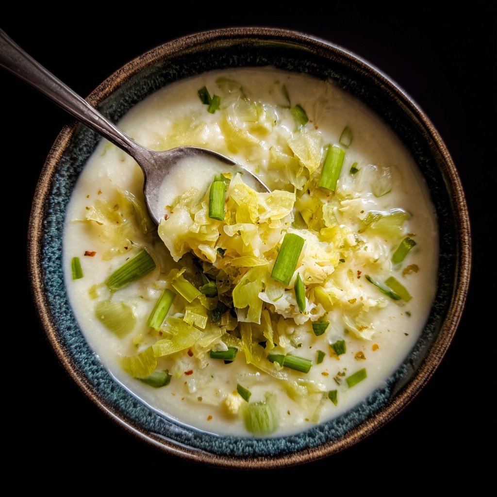 Blumenkohl Suppe Mit Lauch